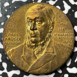 1900 South Africa Paul Kruger Boer War Medal Lot#JM6136 Wurzbach-4781, 40mm