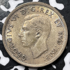 1937 Canada 25 Cents Lot#D5305 Silver! High Grade! Beautiful!