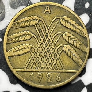 1926-A Germany 10 Pfennig Lot#D5716