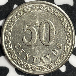 1925 Paraguay 50 Centavos Lot#D0070 High Grade! Beautiful!