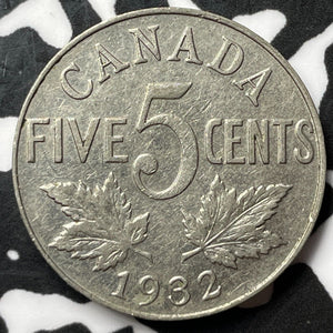 1932 Canada 5 Cents Lot#D5390 Nice!