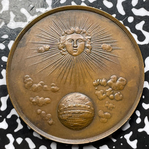 (1884) France Urbain Le Verrier Medal By Dubois Lot#OV956 54mm