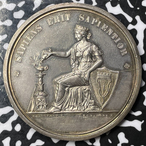 1867 U.S. Buffalo, NY Jesse Ketchum Medal Lot#OV857 Silver! Reverse Tooled