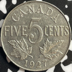 1927 Canada 5 Cents Lot#D6349 Nice!