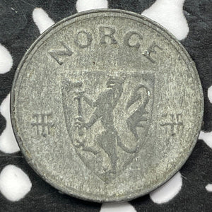 1942 Norway 10 Ore (7 Available) (1 Coin Only)