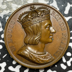 (c.1840) France Louis IX/Military Order Of St. Louis Medal Lot#JM6102 40mm