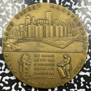 1952 U.S. Pittsburgh Scaife Company 150th Anniversary Medal Lot#B1631 72mm