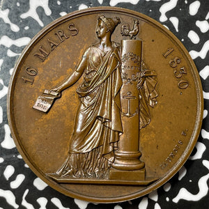 1830 France Charles X Chamber Of Deputies Medal Lot#OV815 56mm, Coll-586