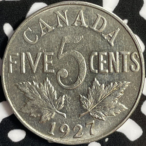 1927 Canada 5 Cents Lot#D4338 Nice!