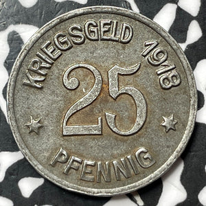 1918 Germany Coblenz 25 Pfennig Notgeld Lot#D5684