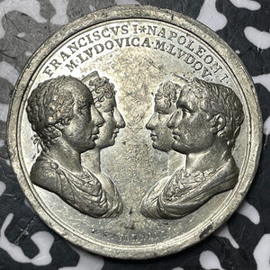 1810 France/Austria Marie Louise/Napoleon Marriage Medal Lot#JM6767 Julius-2252