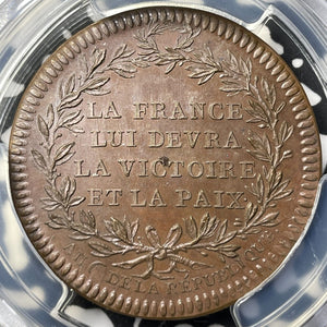 1797 France Napoleon "Victory & Peace" Medal PCGS MS64 Lot#G6607 Henin-835