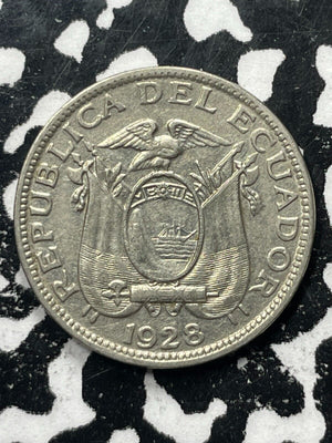 1928 Ecuador 5 Centavos Lot#V9836