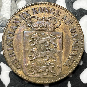1868 Danish West Indies 1 Cent Lot#JM6514 Nice!
