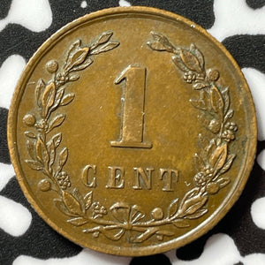1878 Netherlands 1 Cent Lot#M3871 Nice!