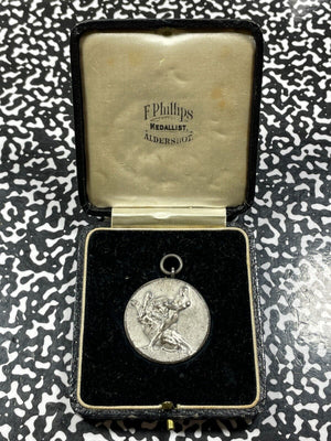 U/D G.B. Physical Efficiency Award Medal Lot#B1510 32mm, With Original Box