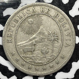 1935 Bolivia 10 Centavos (3 Available) (1 Coin Only)
