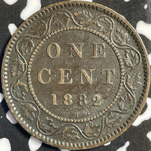 1882-H Canada Large Cent Lot#D5476