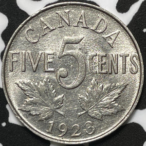 1923 Canada 5 Cents Lot#M7069 Nice!