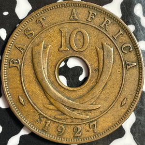 1927 East Africa 10 Cents Lot#M9973