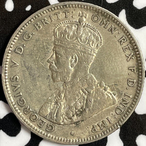 1916 Australia 1 Shilling Lot#D1594 Silver!
