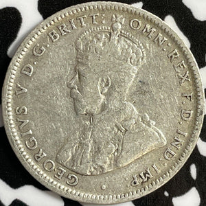 1912 Australia 1 Shilling Lot#D4670 Silver!