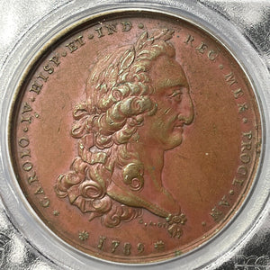 1789 Mexico Charles IV Mexico City Archbishop Medal PCGS AU53 Lot#GV5650