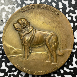 1971 U.S. Westminster Kennel Club Saint Bernard Medal Lot#OV994 63mm