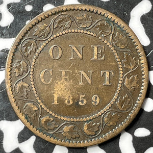 1859 Canada Large Cent Lot#D6684