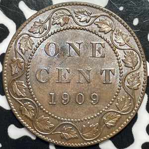1909 Canada Large Cent Lot#M7084 High Grade! Beautiful!