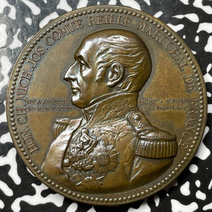1860 France General Charles Michel Joseph Reille Medal Lot#OV1076 54mm