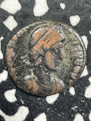 (337-361 AD) Ancient Rome Constantius II AE Reduced Maiorina Lot#M0377