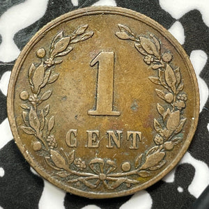 1878 Netherlands 1 Cent Lot#M7994