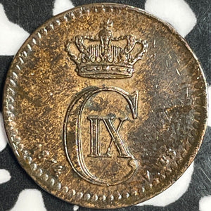 1874 Denmark 1 Ore Lot#M9601 Nice!