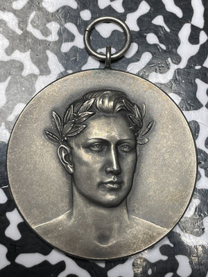 1931 Germany Munster Sporting Award Medal Lot#JM6383 Silver! 41mm