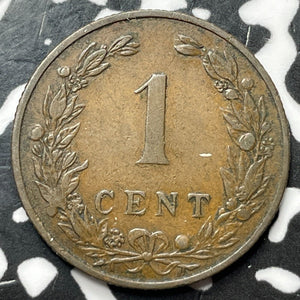 1901 Netherlands 1 Cent Lot#D5740