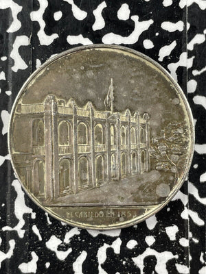 1903 Argentina Santa Fe 50th Anniversary Cabildo Building Medal Lot#M2616 45MM