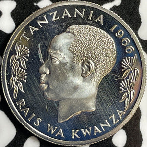 1966 Tanzania 50 Senti Lot#D4893 Proof!