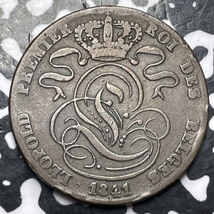 1841 Belgium 5 Centimes Lot#D4504