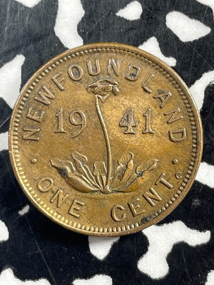 1941-C Newfoundland Small Cent Lot#M2016 High Grade! Beautiful!