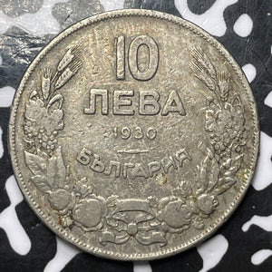 1930 Bulgaria 10 Leva Lot#D1297