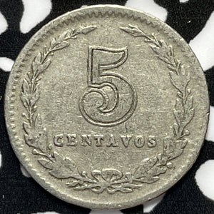 1929 Argentina 5 Centavos Lot#M5339