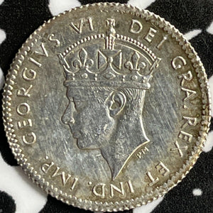 1942-C Newfoundland 5 Cents Lot#D4812 Silver! High Grade! Beautiful!