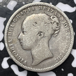 1872 Great Britain 1 Shilling Lot#D4022 Silver! Die#77
