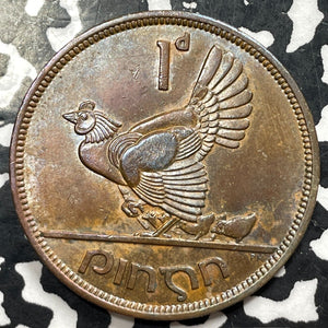 1942 Ireland 1 Penny Lot#M0395 High Grade! Beautiful!