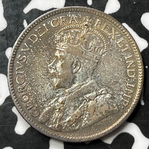 1919-C Newfoundland 25 Cents Lot#M9782 Silver! Nice!