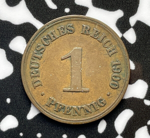 1900-A Germany 1 Pfennig Lot#M4329
