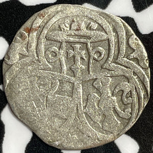 (1519-1540) Austria Salzburg 2 Pfennig Lot#D1909 Silver! Uniface