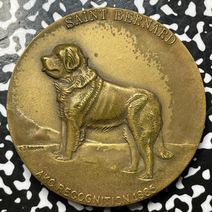 1971 U.S. Westminster Kennel Club Saint Bernard Medal Lot#OV993 63mm
