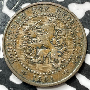 1901 Netherlands 1 Cent Lot#D5740